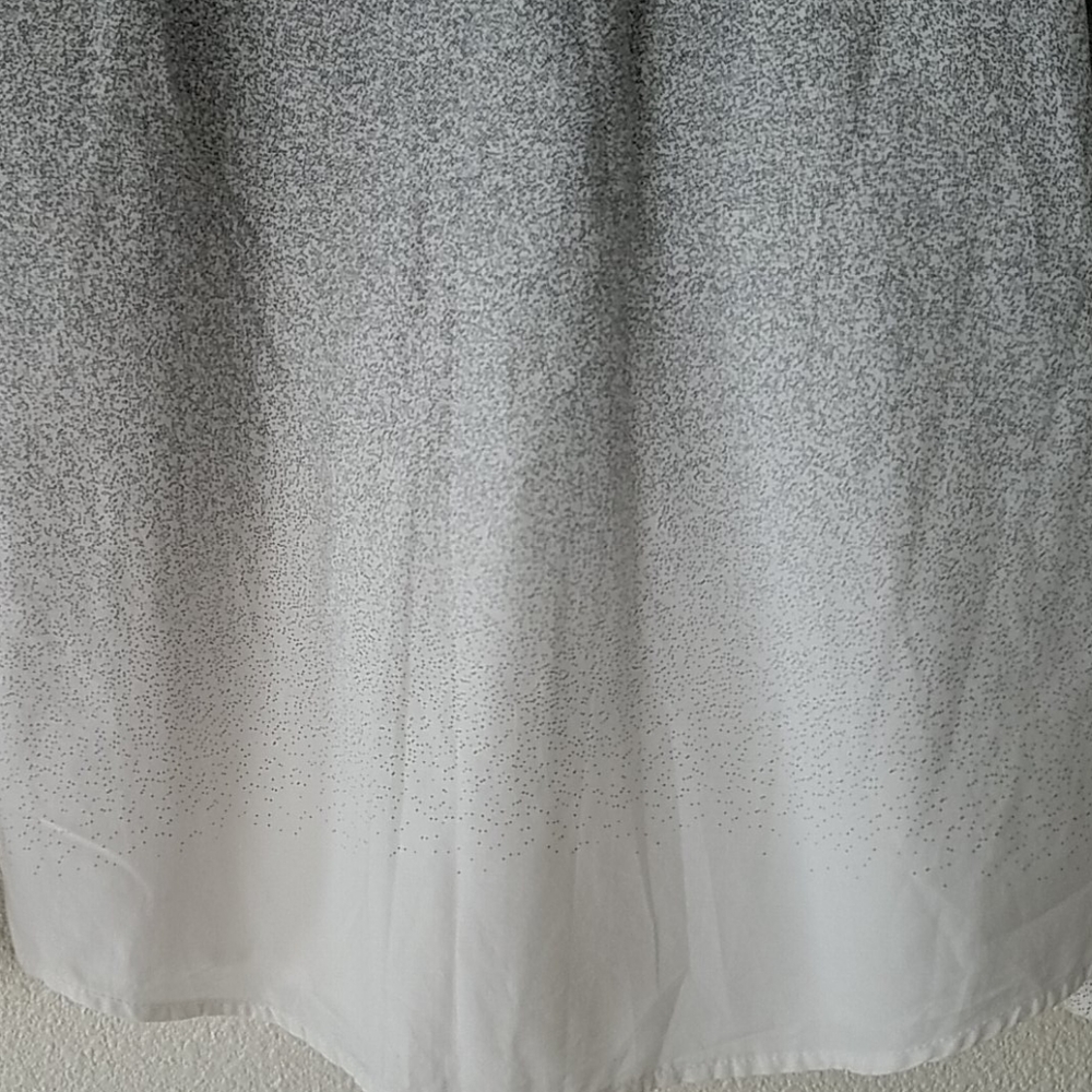 INC Black White Mens Ombre Button Up Shirt - Picture 8 of 12